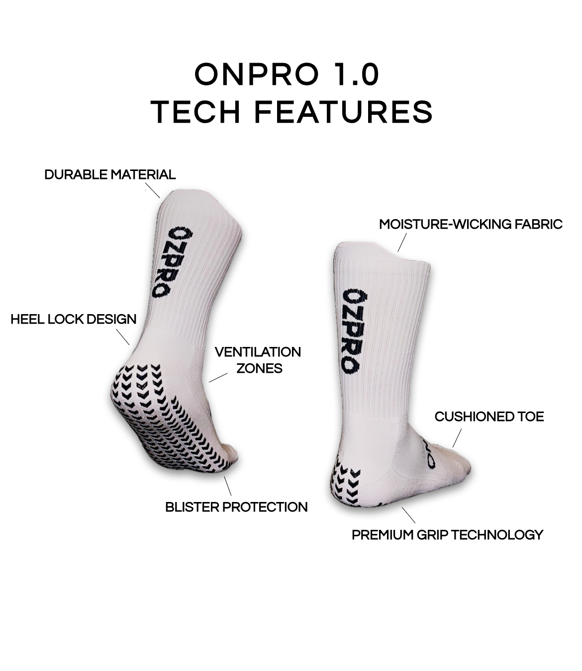 ONPRO Premium Grip Socks